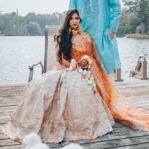 Lehenga | Haldi Outfit | Indian wedding wear